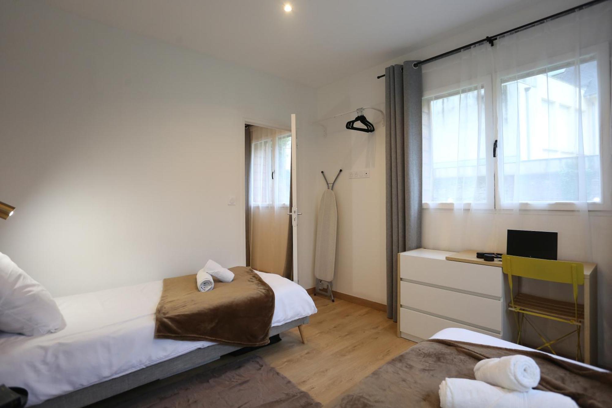 La Chute Des Feuilles - 2 Lits Simples - T2 Hyper Centre Apartment Абвил Екстериор снимка